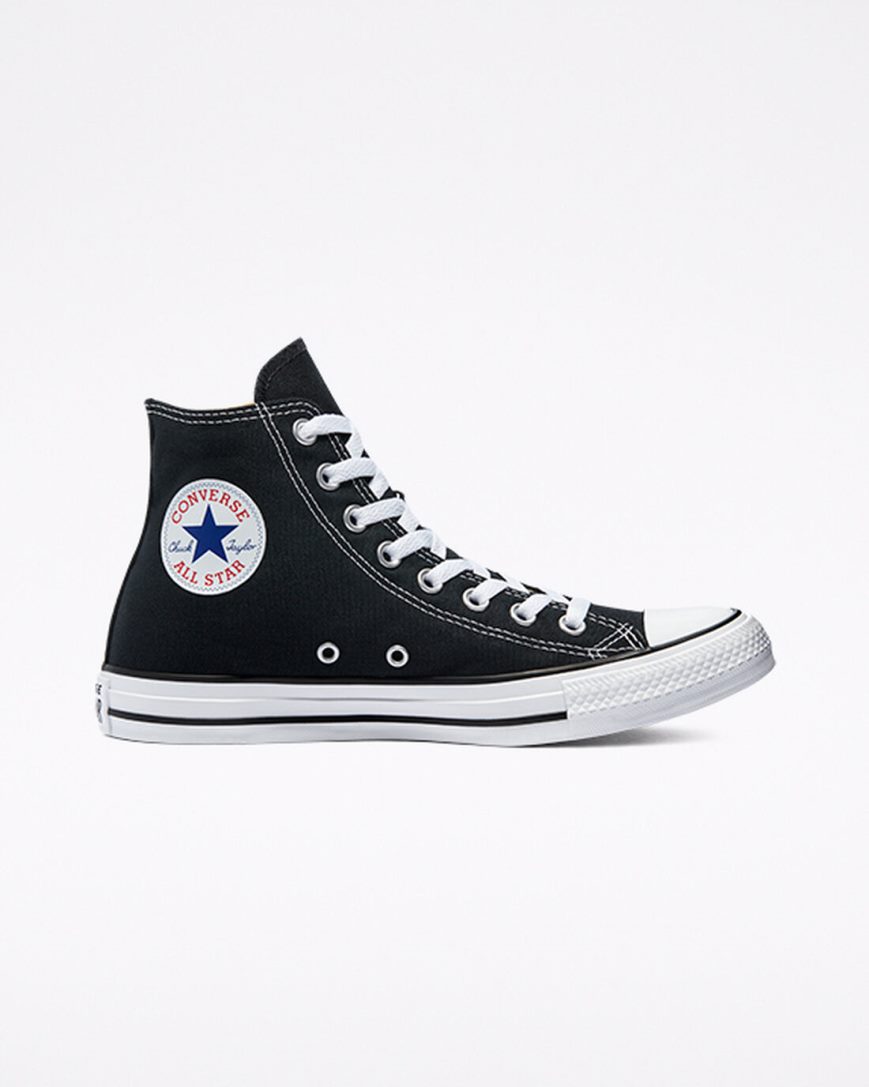 Women\'s Converse Chuck Taylor All Star Classic High Top Shoes Black | AU 90C51W